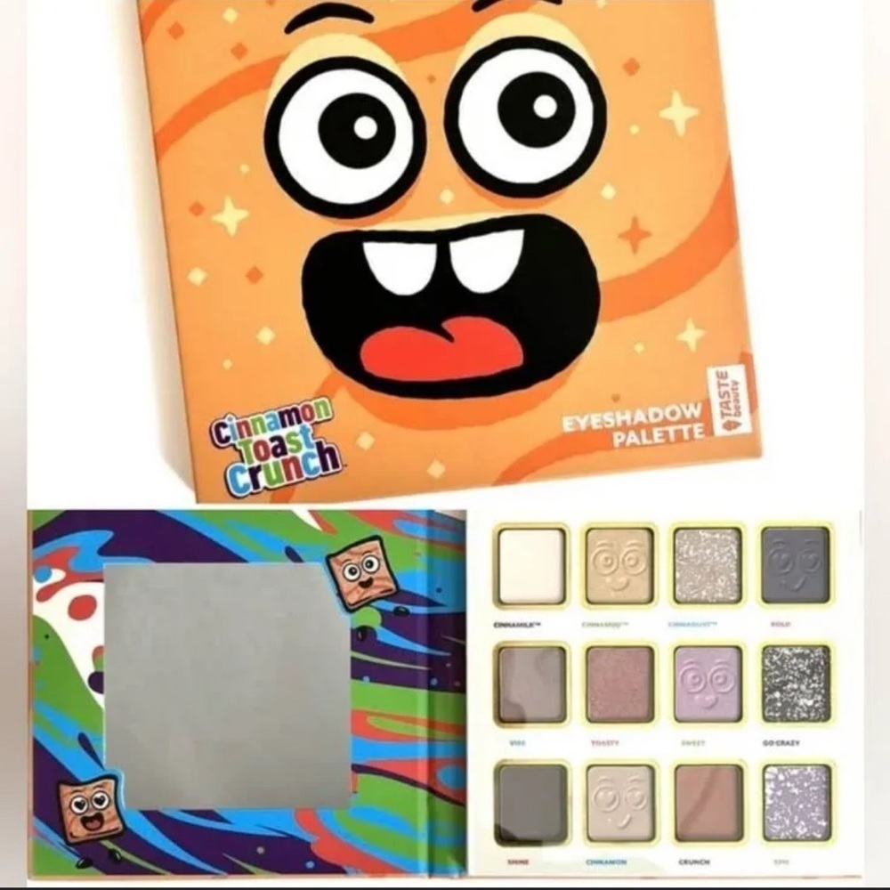 Cinnamon Toast Crunch Eyeshadow Palette - Vibrant Colors - Picture 4 of 5